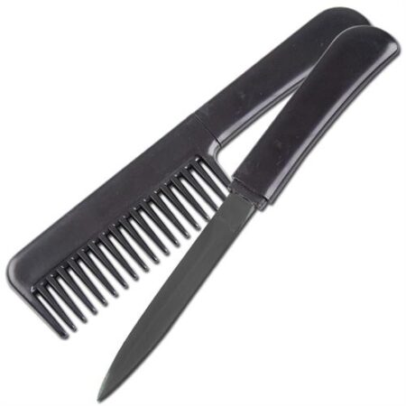Secure  Stealth Comb Knife Black